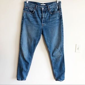 GRLFRND Karolina High Rise Skinny Button Fly Jeans
